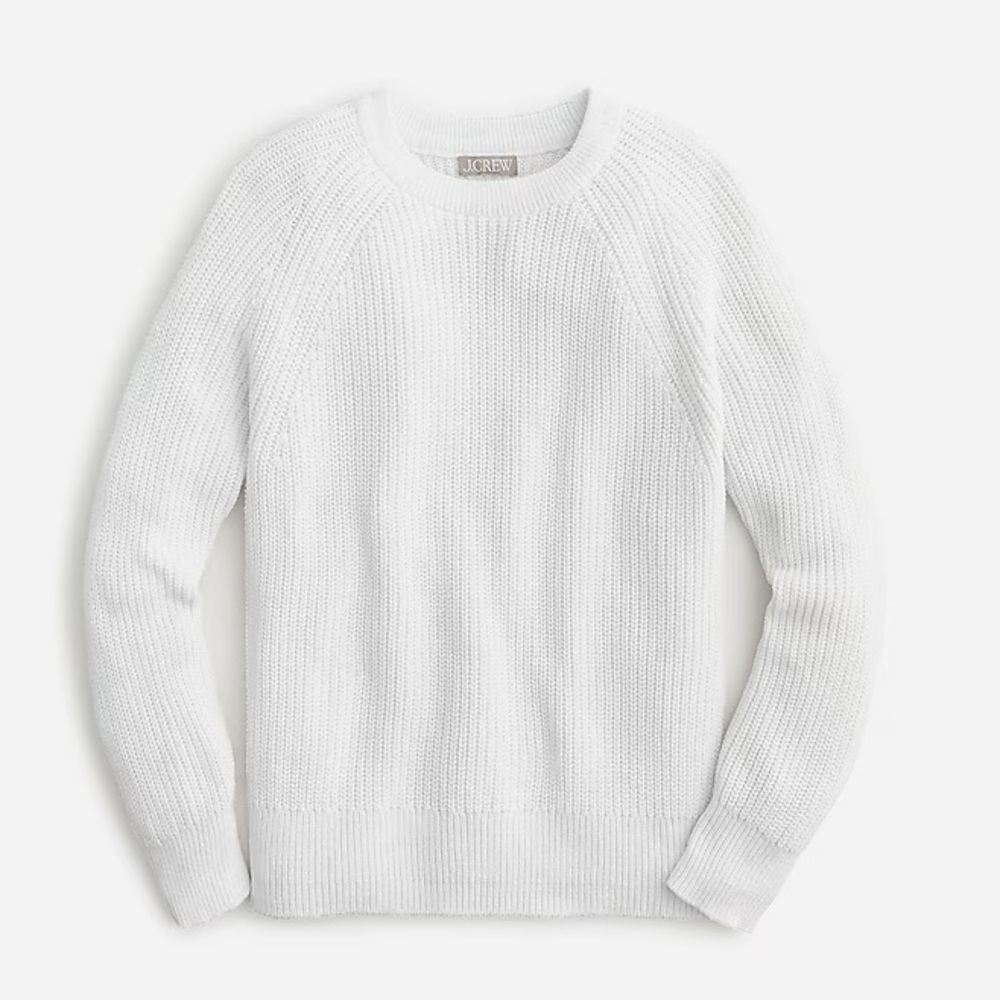 J. Crew Women’s Cotton fisherman sweater